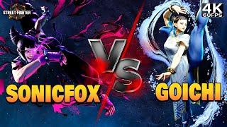 SF6 - Juri (SonicFox) vs. Chun-Li (Goichi) [Street Fighter 6]