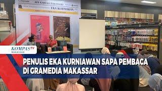 Penulis Eka Kurniawan Sapa Pembaca Di Gramedia Makassar