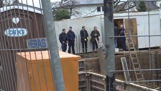 Schädelfund auf Baustelle in Niederkassel-Mondorf am 05.02.16