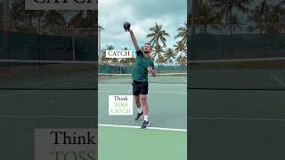 Serve Cap Rhythm Drill #backhand #tennisshot #tennistips