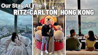 RITZ-CARLTON HONG KONG | Vlog | Luxury Stay At The Tallest Hotel In HK