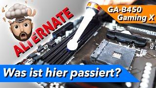 OUTLET Schnäppchen lohnt es sich? B450 Gaming X Gigabyte unboxing