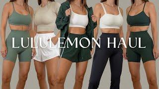 LULULEMON TRY-ON HAUL | new releases + colors for pre-fall