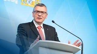 Video in Gebärdensprache: Pressekonferenz nach der Kabinettssitzung (03.112.2024) - Bayern