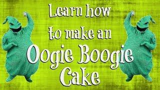 Learn how to make an Oogie Boogie Cake | Cakes and Crafts by Kass