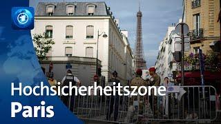 Paris wird während der Olympischen Spiele zur Hochsicherheitszone