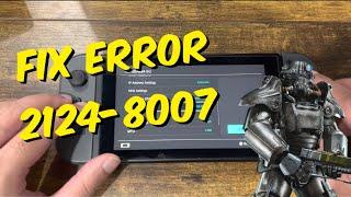 How To Fix Nintendo Switch Error 2124-8007