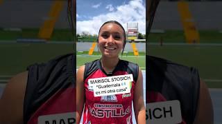 MARISOL STOSICH “Guatemala  es mi otra casa” #futbol #femenina #vamosguate #shorts #viralvideo