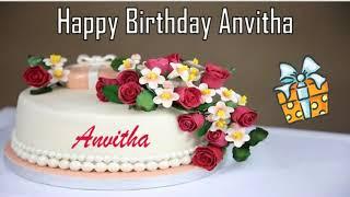 Happy Birthday Anvitha Image Wishes