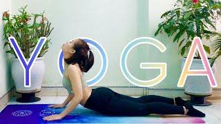 28 phút tập YOGA CƠ BẢN tại nhà | Easy YOGA to burn belly fat | Minh Ngoc