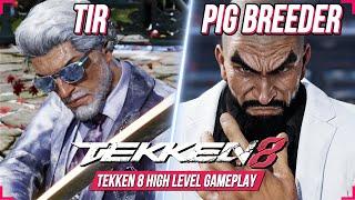 TEKKEN 8  TIR (VICTOR) vs Grade 1 Pig (HEIHACHI) Aggressive Gameplay  T8 Ranked Match 