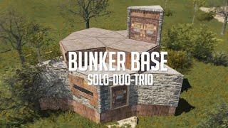 Rust - OVERPOWERED BUNKER BASE DESIGN ( Solo-Duo-Trio )