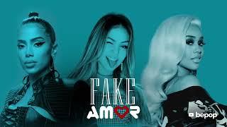 Melody - Fake Amor feat. Anitta & Saweetie (Áudio Oficial)