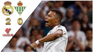 PARTIDAZO DE MBAPPE | REAL MADRID VS REAL BETIS | REAL MADRID VS | REAL MADRID RESUMEN | HIGHLIGHTS