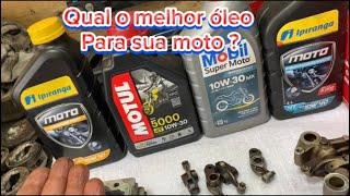 Qual é o melhor óleo para sua moto?