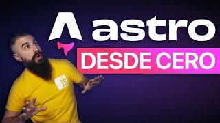 ASTRO: Cómo crear una WEB DESDE CERO (para Principiantes)