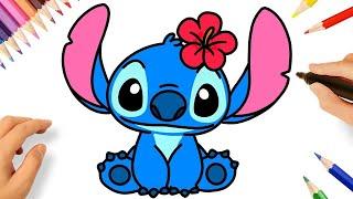 COMMENT DESSINER STITCH FACILE 