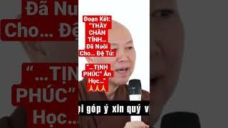 “THẦY CHÂN TÍNH Đã Nuôi Cho Đệ Tử: TỊNH PHÚC Ăn Học…” - Pháp Thoại Khai Tâm @SHOPPING30s #shorts