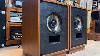 Cặp loa đồng trục đẹp nhất max số hãng Heathkit SA-183 bass 3 tấc made in USA  #lekhoiaudio #music