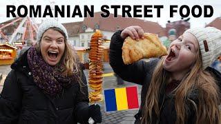 We Try Romanian Street Food in Sibiu!