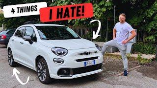 FIAT 500X - 4 Things I HATE & 4 Things I LOVE