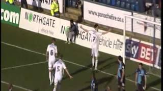 Peter Vincenti's goal v Wycombe Wanderers, 22,03.14