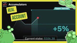 Deriv Accumulator/Real Account