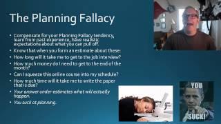 The Planning Fallacy