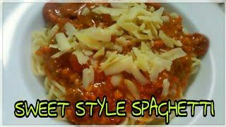 FILIPINO SWEET STYLE SPAGHETTI --- RECIPE # 16