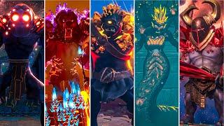 ALL Greek Mythology Monster Bosses (Main Story + Optional) - Immortals Fenyx Rising [2k 60FPS]