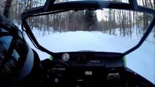 Turbo Dynamics Wildcat Turbo Kit in action (winter ride)