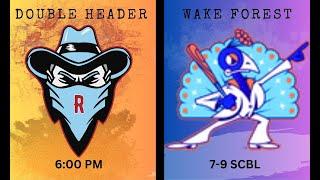 Regulators Baseball Club vs Carolina Disco Turkeys | Wake Forest University | 6:00 pm | SCBL