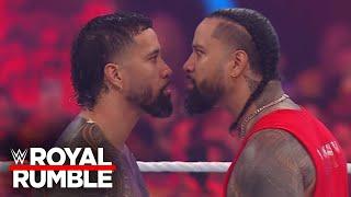 Jey and Jimmy Uso come face-to-face in Royal Rumble: Royal Rumble 2024 highlights