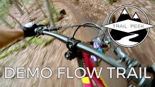 Mountain Biking the Demo Flow Trail - Santa Cruz, CA