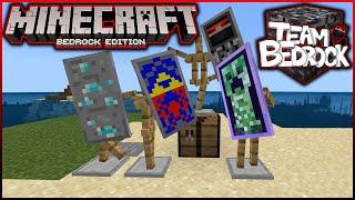 Minecraft Shield MCPE Win10 Bedrock Edition 1.11