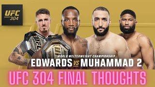 UFC 304 Post Weigh-In Final Thoughts: Leon Edwards vs Belal Muhammad 2