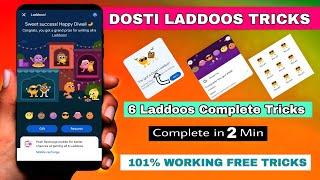 Dosti Laddoos Tricks | 6 Laddoos Complete Tricks | G Pay Color Disco Dosti Trendy Twinkle Laddoos