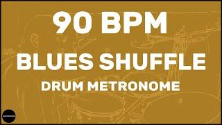 Blues Shuffle | Drum Metronome Loop | 90 BPM