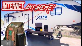 high-speed Internet while camping? NOMAD internet review & Demo