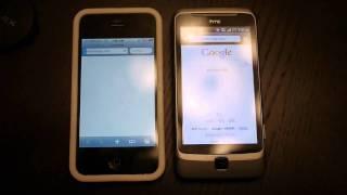 HTC Desire Z vs iPhone 4 Loading TechOrange Mobile Site