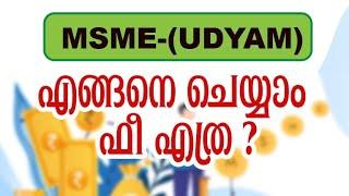 HOW TO APPLY FOR MSME-UDYAM REGISTRATION- MALAYALAM, ഉദ്യം രെജിസ്ട്രേഷന്‍ എങ്ങനെ ചെയ്യാം