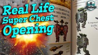 Huge Real Life Super Chest Opening - War Robots