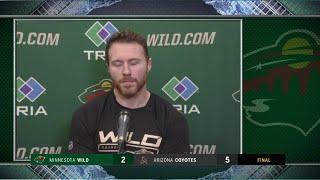 Wild's Ian Cole on playing a lot of games in a short amount of time