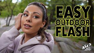 Easy Outdoor Flash Photography | Ask David Bergman