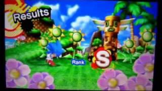 Sonic Generations 3DS: Green Hill act 1 S-rank/Speed run