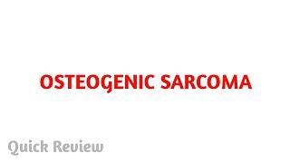 Osteosarcoma - Pathology || MBBS