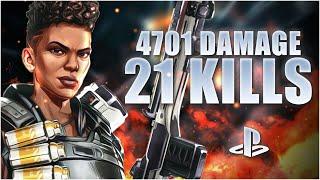 Bangalore 21 Kills & 4701 Damage • Apex Legends | Storm Point Season17 • SoloVsTrios