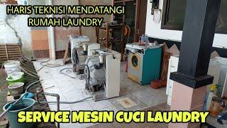 A Closer Look at the Service Work of the Lux Electrolux Washing Machine, Haris Technician