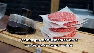 Hoe maak je barbecue burgers?