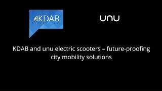 How KDAB helped unu build the UI for their next generation electric scooter